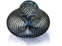 Spirale - Objekt von hinten